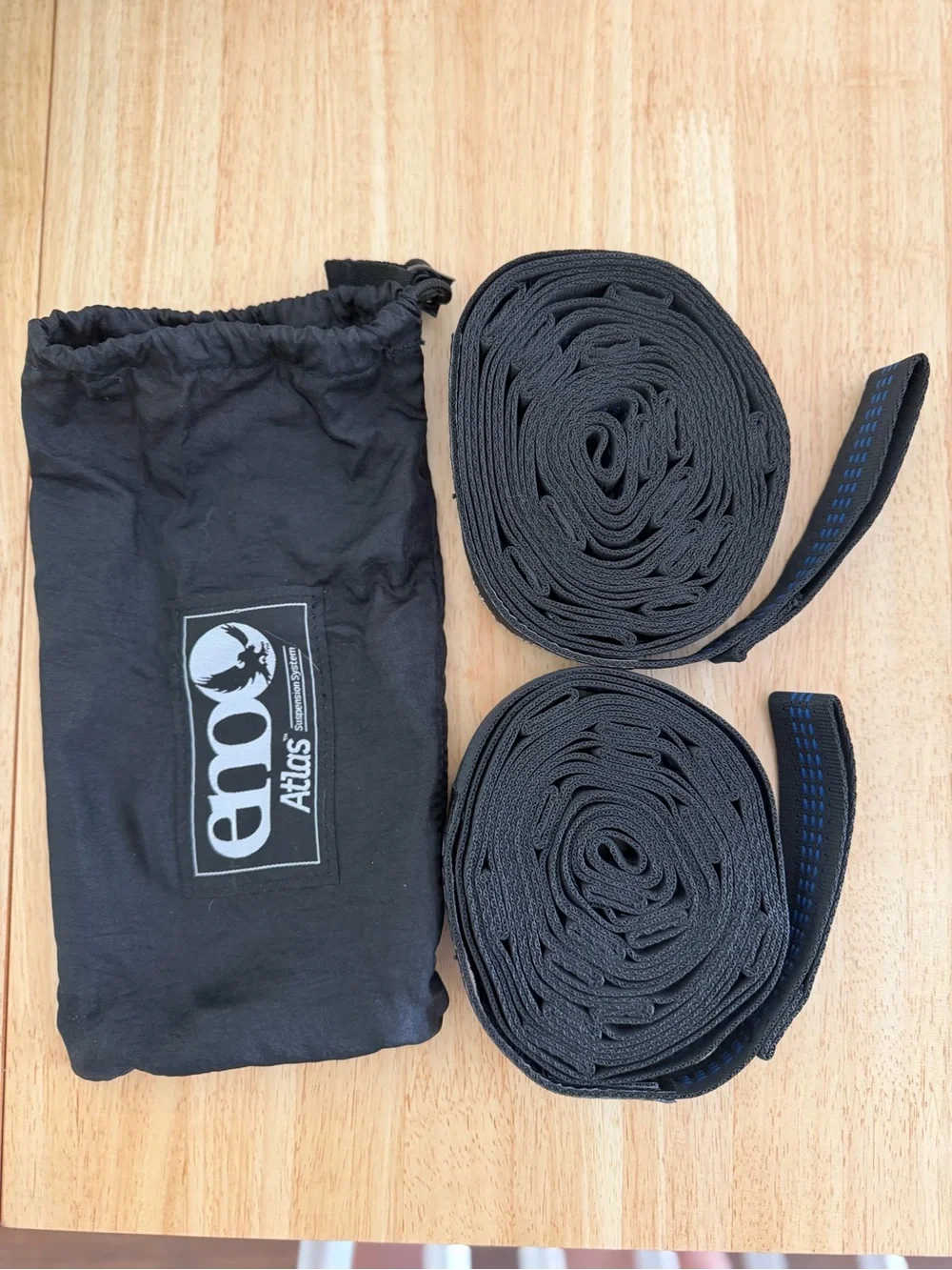 ENO SingleNest Hammock - Blue INCLUDES trees safe straps
